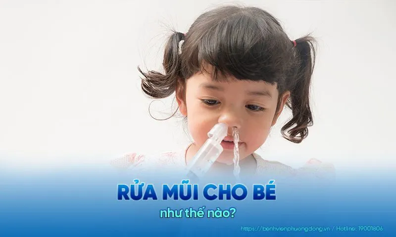 Cách vệ sinh mũi cho bé an toàn, mẹ nào cũng nên biết
