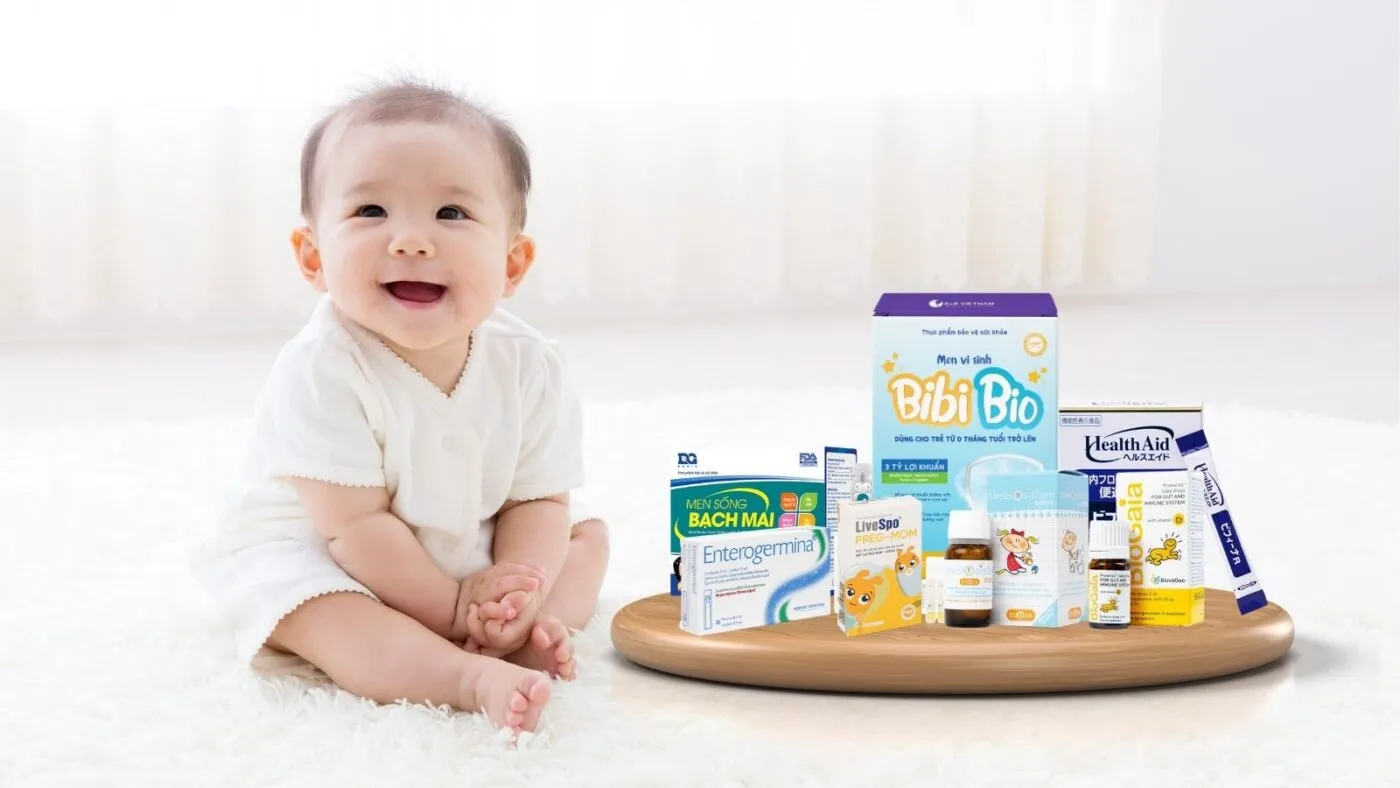 Những lợi ích nổi bật của men vi sinh cho trẻ em