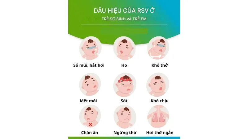 Các dấu hiệu nhiễm RSV ở trẻ sơ sinh cha mẹ nên cảnh giác
