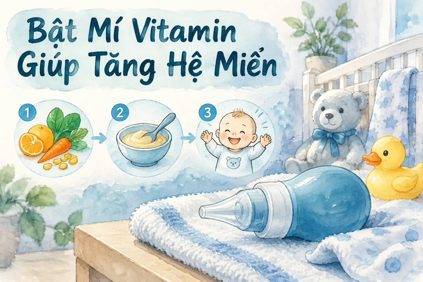 Bật mí vitamin giúp tăng hệ miễn dịch mạnh nhất hiện nay