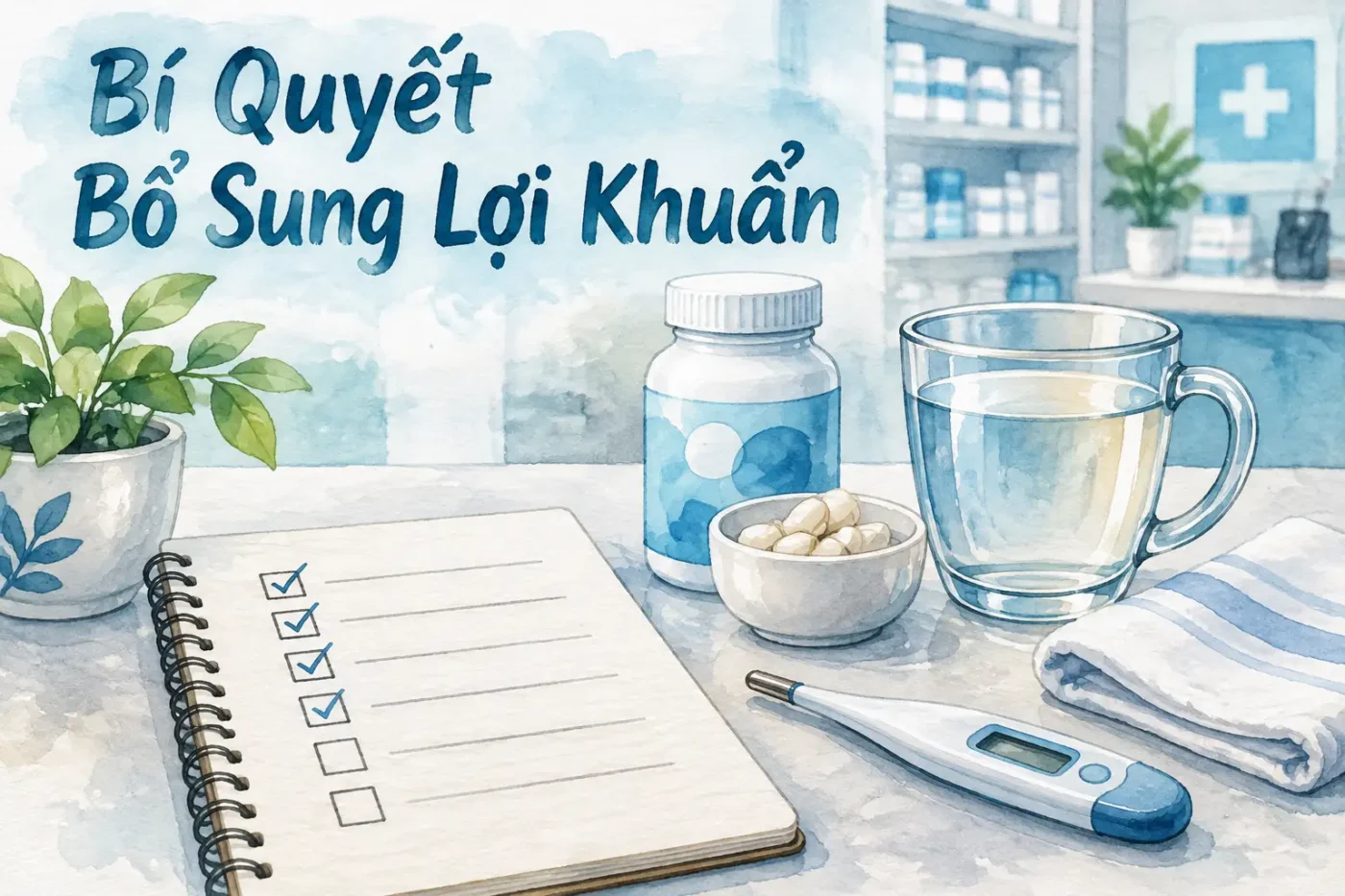 Bí quyết bổ sung lợi khuẩn cho hệ tiêu hóa khỏe mạnh