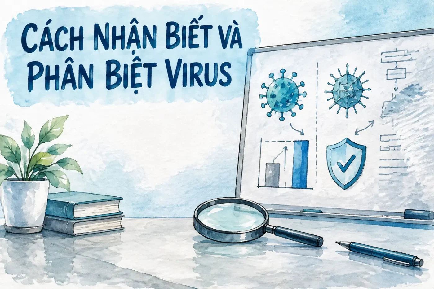 Cách nhận biết và phân biệt virus và vi khuẩn hô hấp
