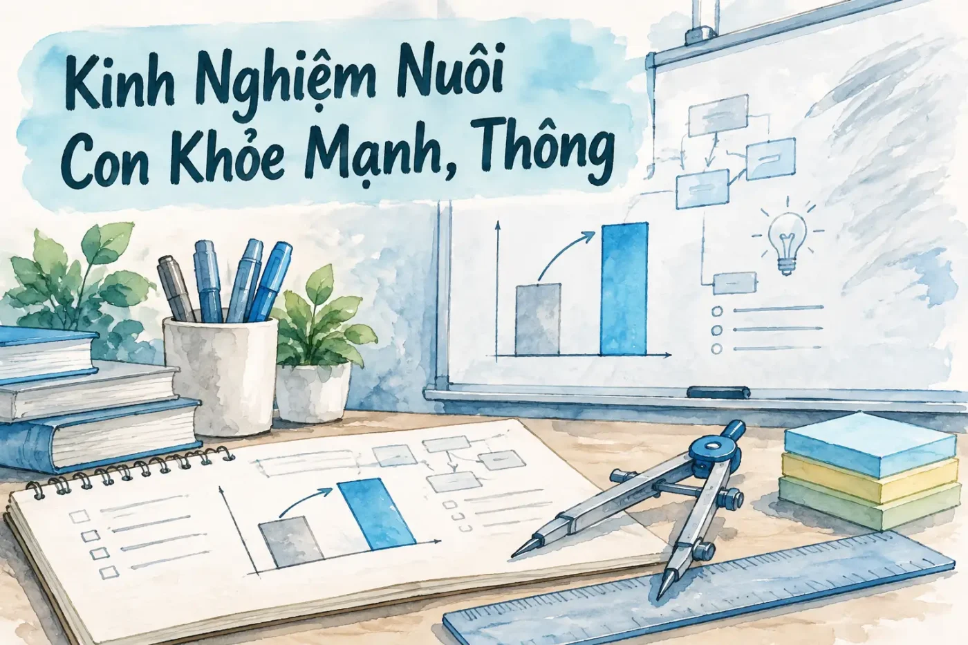 Kinh nghiệm nuôi con khỏe mạnh, thông minh toàn diện
