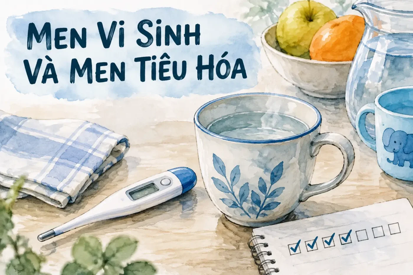 Men vi sinh và men tiêu hóa khác nhau thế nào