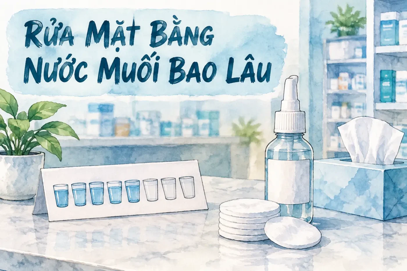 Rửa mặt bằng nước muối bao lâu thì tốt để da sạch mụn