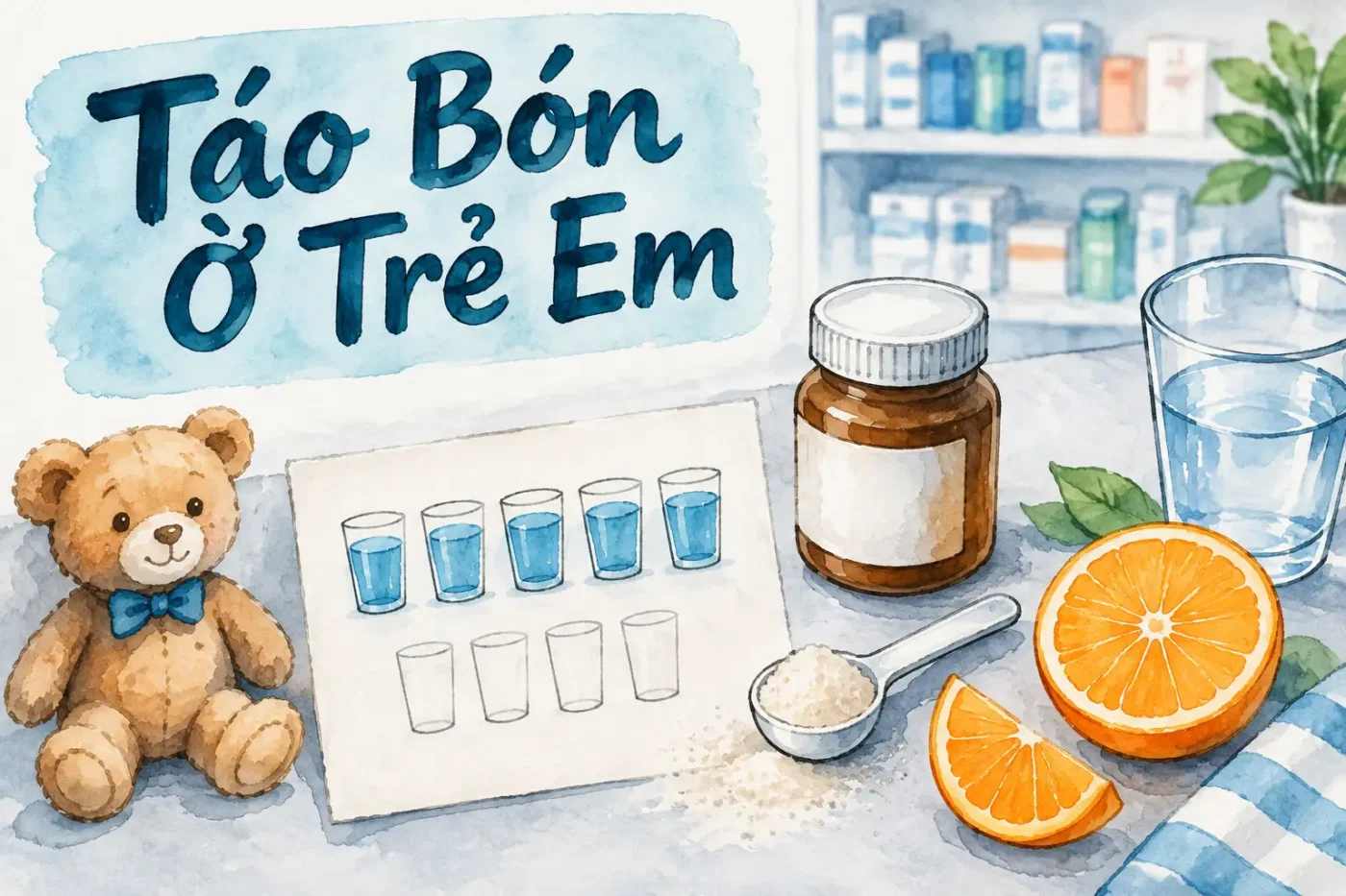 Táo bón ở trẻ em