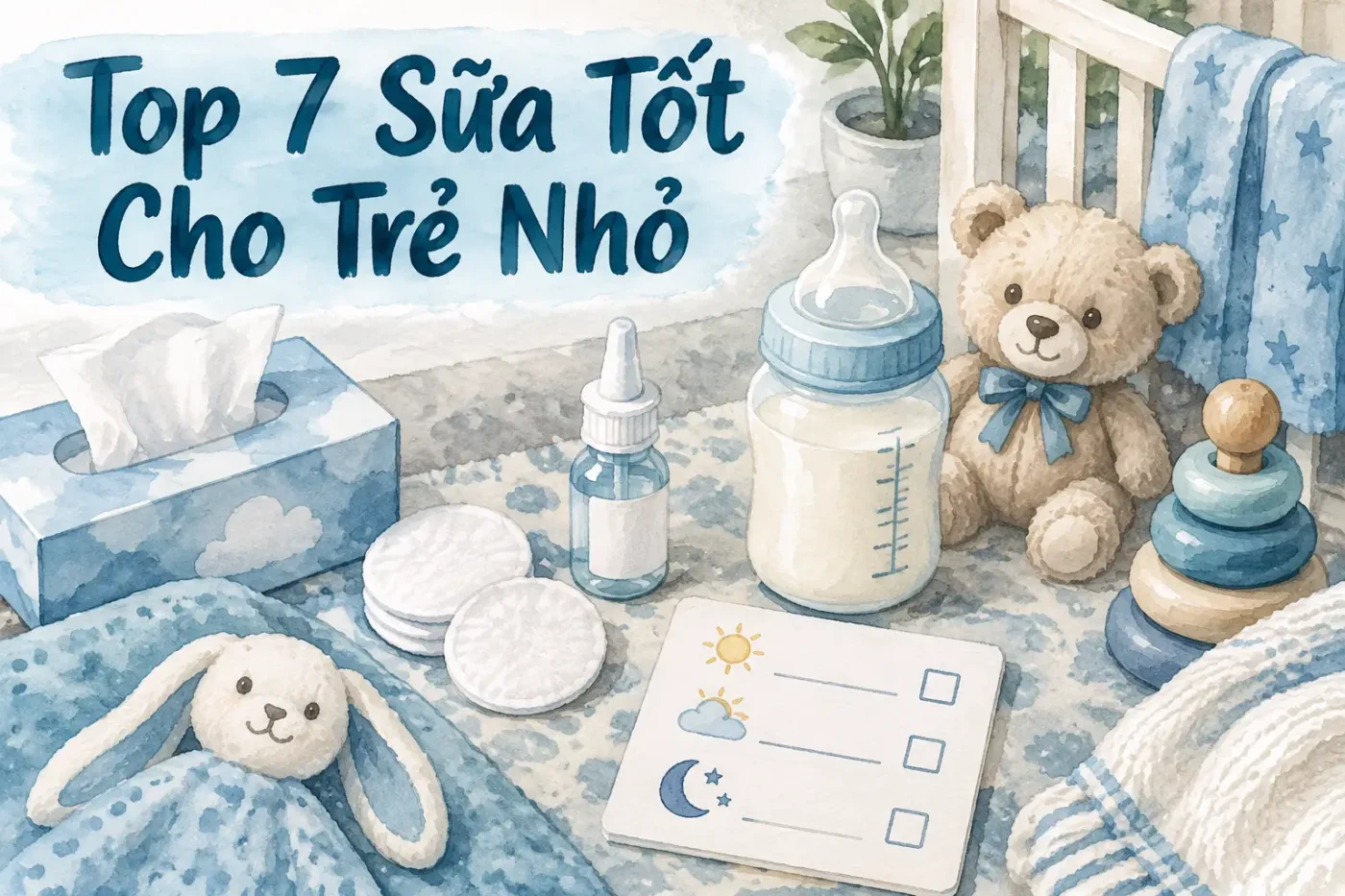 Top 7 sữa tốt cho trẻ nhỏ giúp bé khỏe mạnh vượt trội