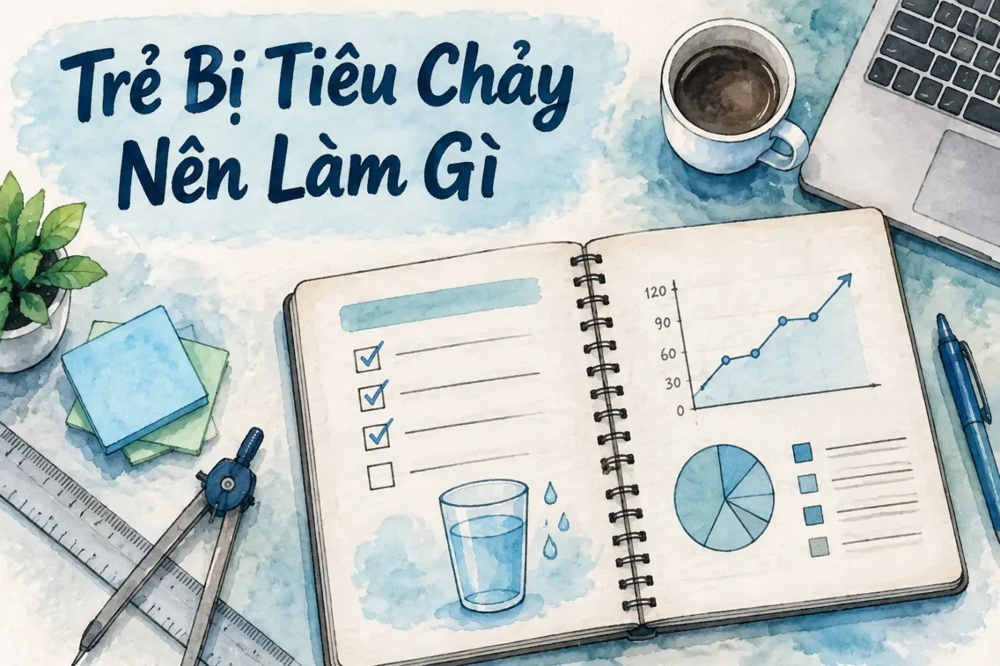 Trẻ bị tiêu chảy nên làm gì