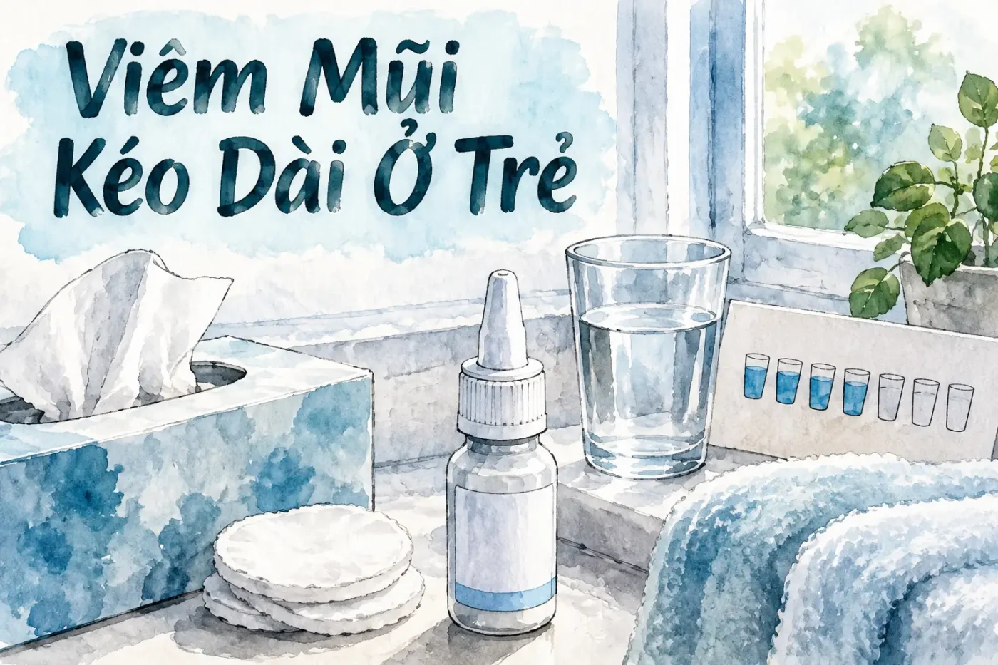 Viêm mũi kéo dài ở trẻ